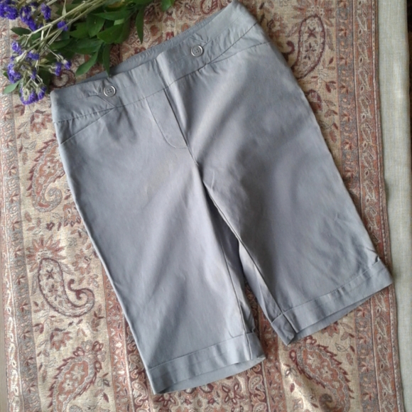 Reitmans Pants - Reitmans grey dress shorts